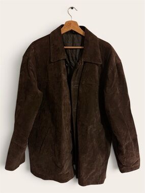 Echtes Leder Suede Jacket Unisex